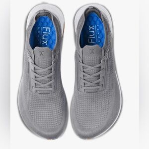 Flux Adapt Run Waterproof Lunar Gray Men 7.5 W9 Athletic Walking Knit Shoe NWOT